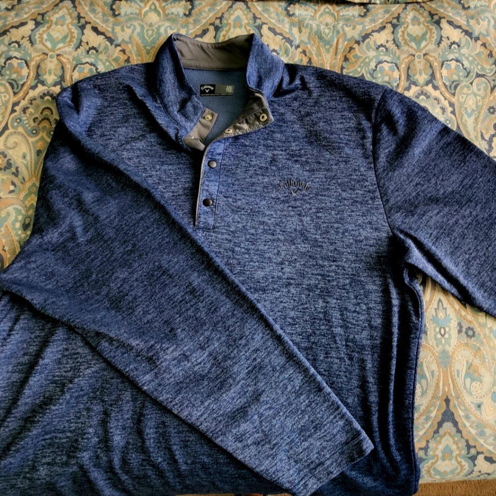 Callaway pullover (Navy Heather) XXL